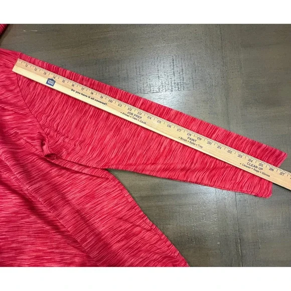 Tommy Bahama Men's XL Red Heathered Pullover Hoodie Long Sleeve Shirt - Picture 8 of 10